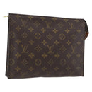 LOUIS VUITTON Monogram Poche Toilette 26 Pouch M47542 LV Auth 173730-1