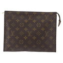 LOUIS VUITTON Monogram Poche Toilette 26 Pouch M47542 LV Auth 173730-13