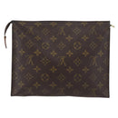 LOUIS VUITTON Monogram Poche Toilette 26 Pouch M47542 LV Auth 173730-2