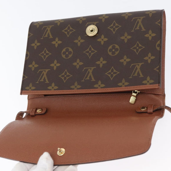 LOUIS VUITTON Monogram Bordeaux 24 Shoulder Bag M51798 LV Auth 173731