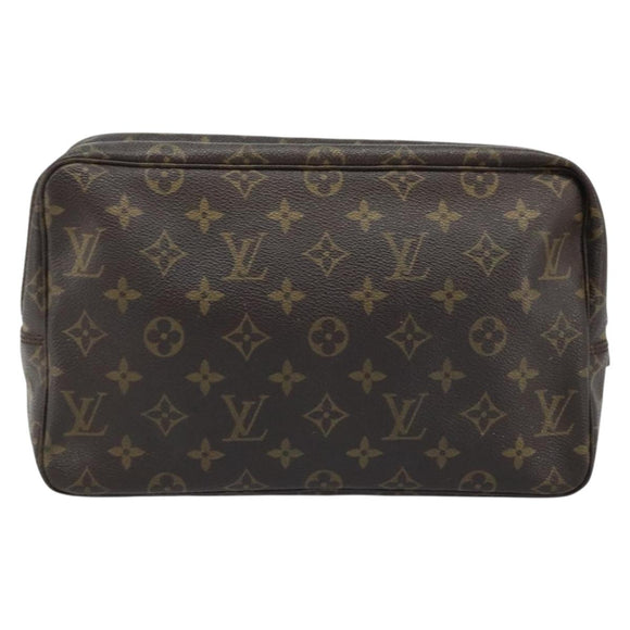 LOUIS VUITTON Monogram Trousse Toilette 28 Clutch Bag M47522 LV Auth 173738
