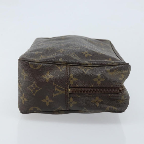 LOUIS VUITTON Monogram Trousse Toilette 28 Clutch Bag M47522 LV Auth 173738