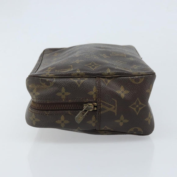 LOUIS VUITTON Monogram Trousse Toilette 28 Clutch Bag M47522 LV Auth 173738