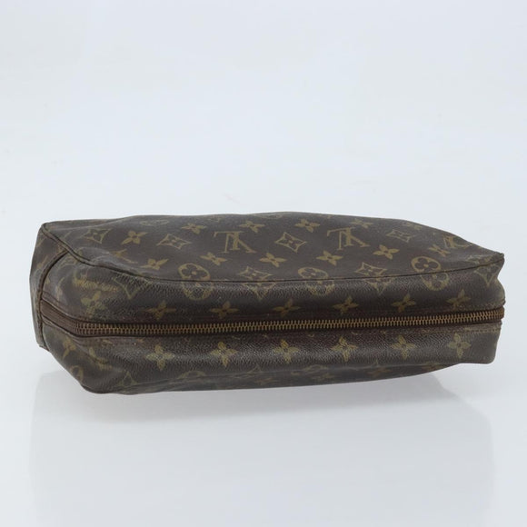 LOUIS VUITTON Monogram Trousse Toilette 28 Clutch Bag M47522 LV Auth 173738