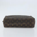 LOUIS VUITTON Monogram Trousse Toilette 28 Clutch Bag M47522 LV Auth 173738-6