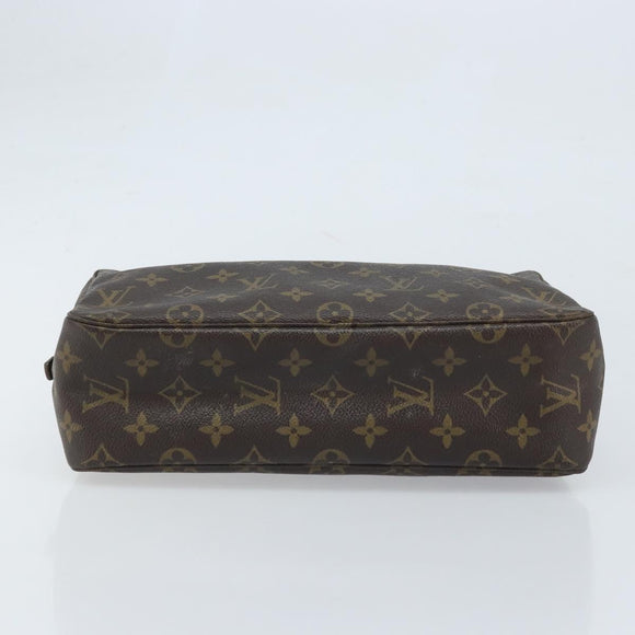 LOUIS VUITTON Monogram Trousse Toilette 28 Clutch Bag M47522 LV Auth 173738