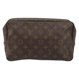 LOUIS VUITTON Monogram Trousse Toilette 28 Clutch Bag M47522 LV Auth 173739 - 0