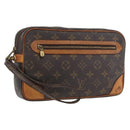 LOUIS VUITTON Monogram Marly Dragonne GM Clutch Bag M51825 LV Auth 173740-1