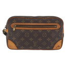 LOUIS VUITTON Monogram Marly Dragonne GM Clutch Bag M51825 LV Auth 173740-13