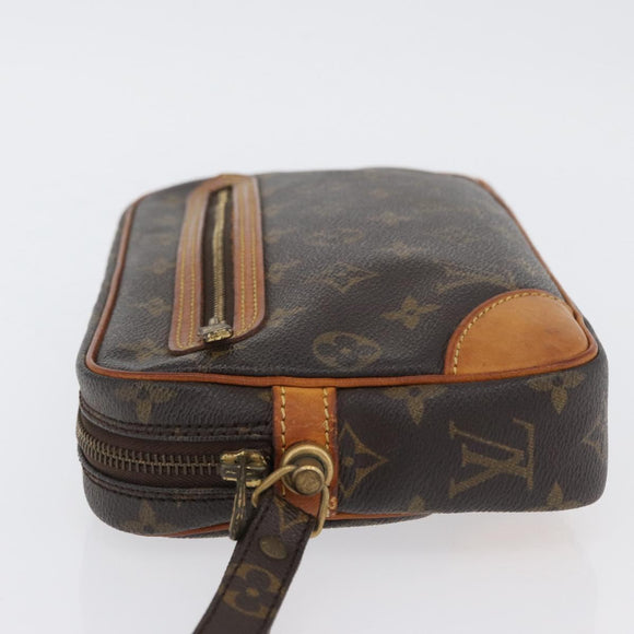 LOUIS VUITTON Monogram Marly Dragonne GM Clutch Bag M51825 LV Auth 173740