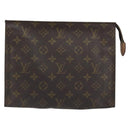 LOUIS VUITTON Monogram Poche Toilette 26 Pouch M47542 LV Auth 173742-13