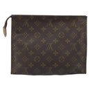 LOUIS VUITTON Monogram Poche Toilette 26 Pouch M47542 LV Auth 173742-2