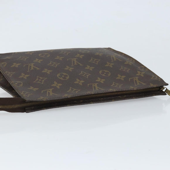 LOUIS VUITTON Monogram Poche Toilette 26 Pouch M47542 LV Auth 173742