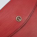 LOUIS VUITTON Epi Montagne 20 Clutch Bag Red LV Auth 173743-8