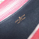 LOUIS VUITTON Epi Montagne 20 Clutch Bag Red LV Auth 173743-17
