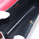 LOUIS VUITTON Epi Montagne 20 Clutch Bag Red LV Auth 173743-10