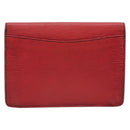 LOUIS VUITTON Epi Montagne 20 Clutch Bag Red LV Auth 173743-2