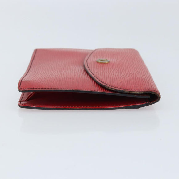 LOUIS VUITTON Epi Montagne 20 Clutch Bag Red LV Auth 173743