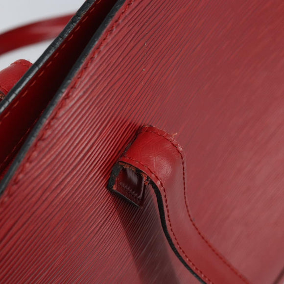 LOUIS VUITTON Epi Saint Jacques Shopping Shoulder Bag Red M52277 LV Auth 173745