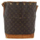 LOUIS VUITTON Monogram Noe Shoulder Bag M42224 LV Auth 173749-2
