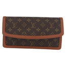 LOUIS VUITTON Monogram Pochette Dam PM Clutch Bag M51812 LV Auth 173755-13
