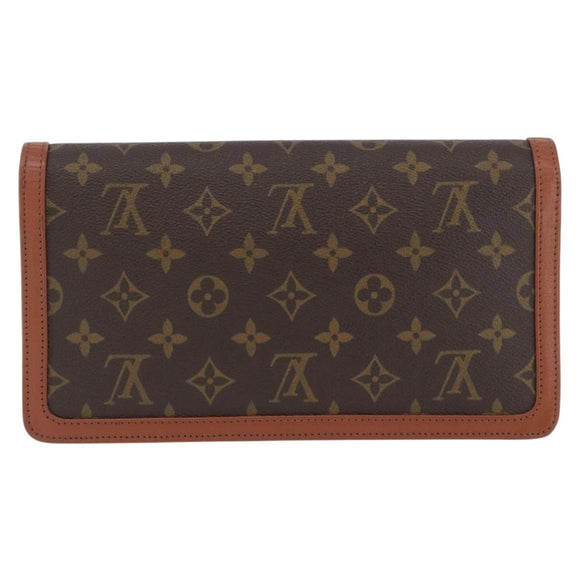 LOUIS VUITTON Monogram Pochette Dam PM Clutch Bag M51812 LV Auth 173755