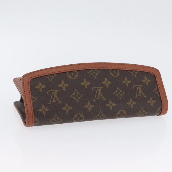 LOUIS VUITTON Monogram Pochette Dam PM Clutch Bag M51812 LV Auth 173755