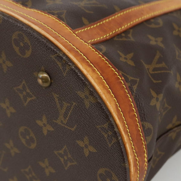 LOUIS VUITTON Monogram Bucket GM Shoulder Bag M42236 LV Auth 173758