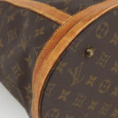 LOUIS VUITTON Monogram Bucket GM Shoulder Bag M42236 LV Auth 173758-14