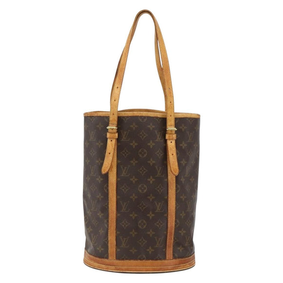 LOUIS VUITTON Monogram Bucket GM Shoulder Bag M42236 LV Auth 173758