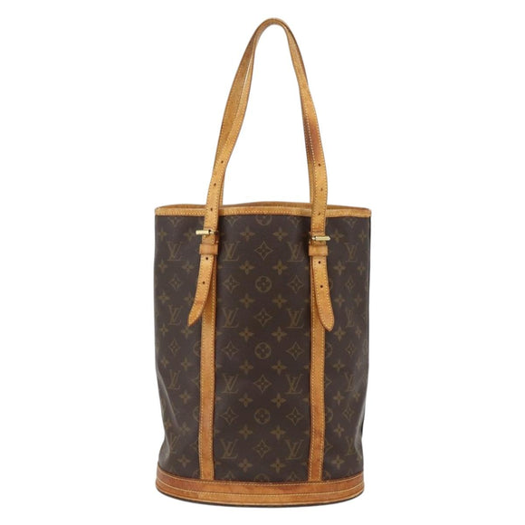 LOUIS VUITTON Monogram Bucket GM Shoulder Bag M42236 LV Auth 173758