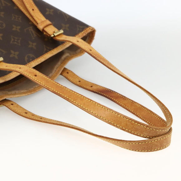 LOUIS VUITTON Monogram Bucket GM Shoulder Bag M42236 LV Auth 173758