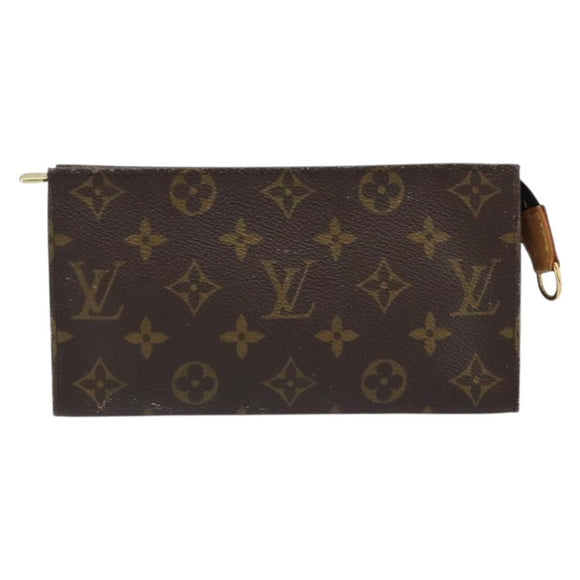 LOUIS VUITTON Monogram Bucket GM Accessory Pouch LV Auth 173759