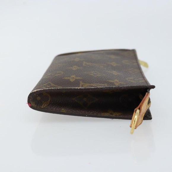 LOUIS VUITTON Monogram Bucket GM Accessory Pouch LV Auth 173759