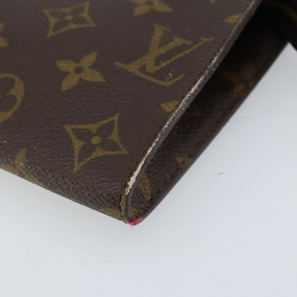 LOUIS VUITTON Monogram Bucket GM Accessory Pouch LV Auth 173759