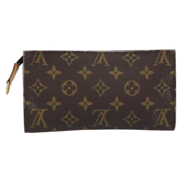 LOUIS VUITTON Monogram Bucket GM Accessory Pouch LV Auth 173761