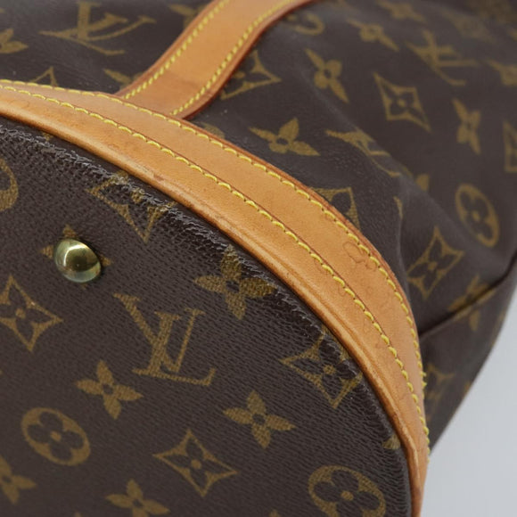 LOUIS VUITTON Monogram Bucket GM Shoulder Bag M42236 LV Auth 173762