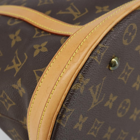 LOUIS VUITTON Monogram Bucket GM Shoulder Bag M42236 LV Auth 173762