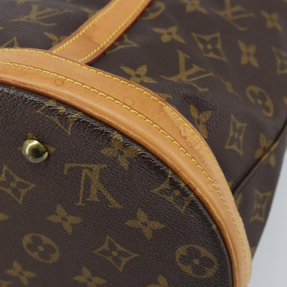 LOUIS VUITTON Monogram Bucket GM Shoulder Bag M42236 LV Auth 173762