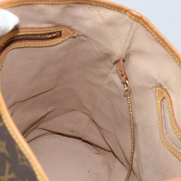 LOUIS VUITTON Monogram Bucket GM Shoulder Bag M42236 LV Auth 173762