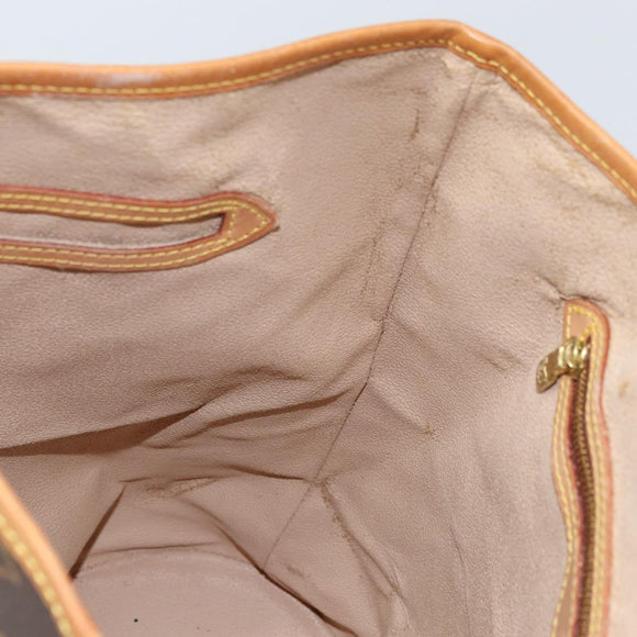 LOUIS VUITTON Monogram Bucket GM Shoulder Bag M42236 LV Auth 173762