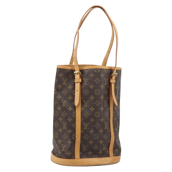 LOUIS VUITTON Monogram Bucket GM Shoulder Bag M42236 LV Auth 173762