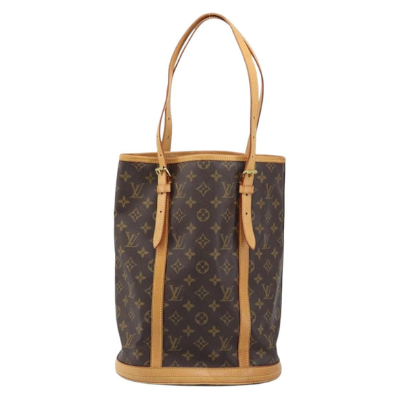 LOUIS VUITTON Monogram Bucket GM Shoulder Bag M42236 LV Auth 173762