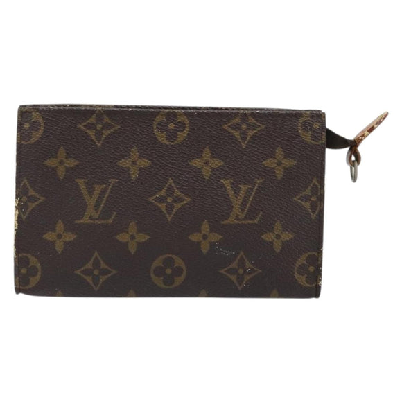 LOUIS VUITTON Monogram Bucket PM Accessory Pouch LV Auth 173764