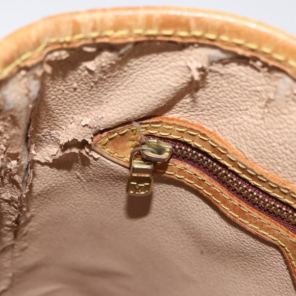 LOUIS VUITTON Monogram Bucket PM Shoulder Bag M42238 LV Auth 173765