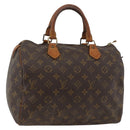 LOUIS VUITTON Monogram Speedy 30 Hand Bag M41526 LV Auth 173767-1