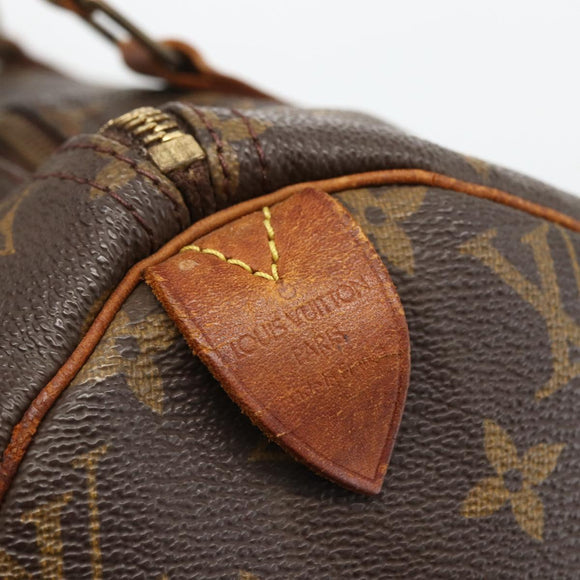 LOUIS VUITTON Monogram Speedy 30 Hand Bag M41526 LV Auth 173767