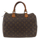 LOUIS VUITTON Monogram Speedy 30 Hand Bag M41526 LV Auth 173767-2