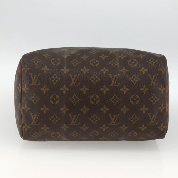 LOUIS VUITTON Monogram Speedy 30 Hand Bag M41526 LV Auth 173767