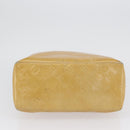 LOUIS VUITTON Monogram Vernis Reade MM Handtas Beige M91141 LV Auth 173771-6